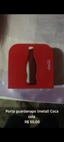 Porta guardanapo Coca-Cola m osetal