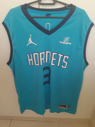 Camisa basquete Hornets Tam GG