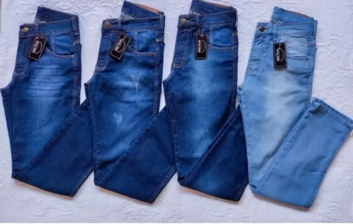 Calça Jeans masculina 65$ 2 por 110$ 