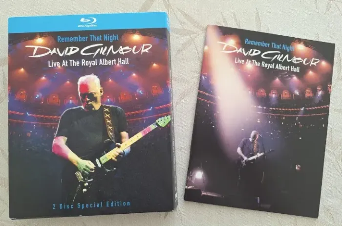 Blu Ray David Gilmour : Remember That Night - Live from the Royal Albert Hall Pink Floyd