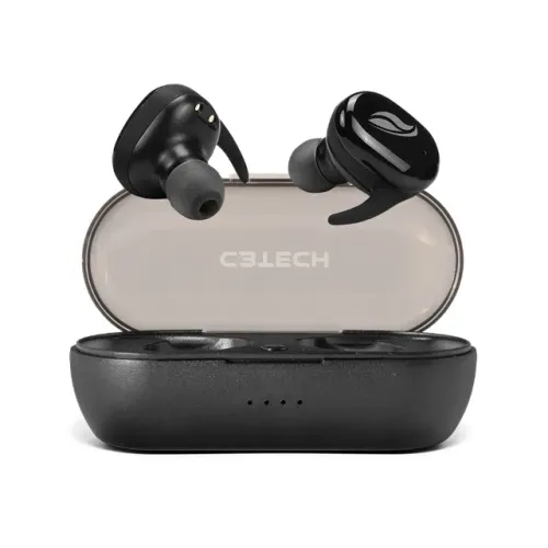 Fone TWS Bluetooth C3Tech EP-TWS-50BK - WZetta