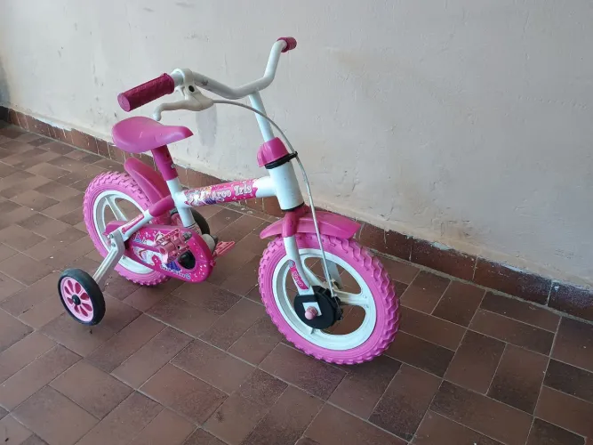 Bicicleta Infantil Rosa - Arco Iris