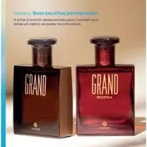 Perfumes masculinos Grand Hinode 100ml - Tenho os 2