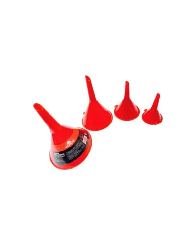 Kit Funis C/ 4 Peças Funil Plástico 45/65/90/105mm Worker