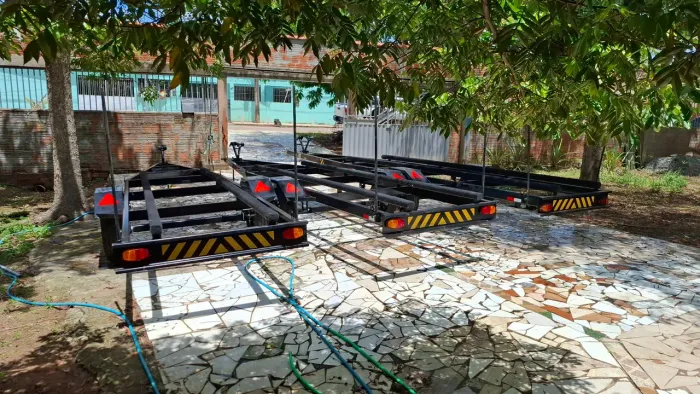 Carretinha para barco até 6mt