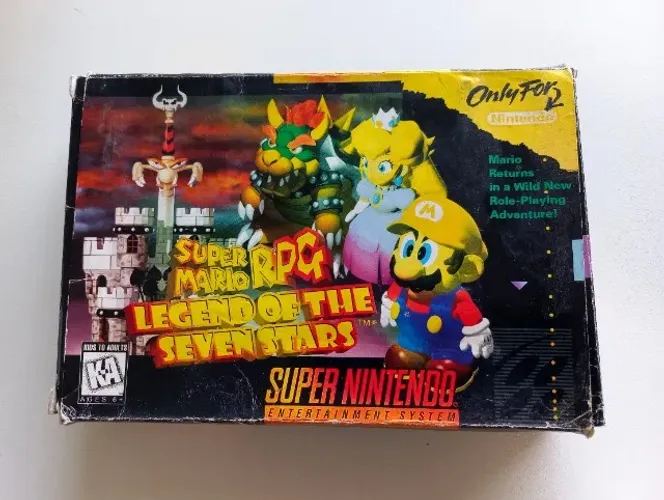 Super Mario RPG CIB Completo Original Super Nintendo (ler descrição)