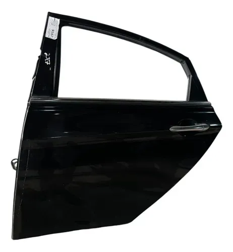 Porta Hyundai Sonata 2011/2012 Traseira Esquerda Preta