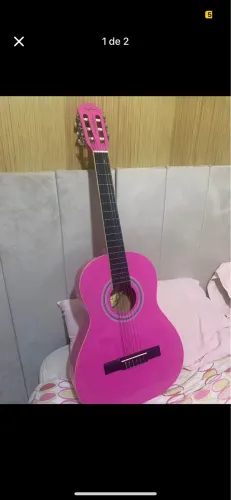 Violão vogga rosa 