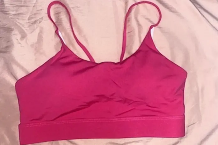 Sutiã Esportivo Rosa - Tamanho M NOVO