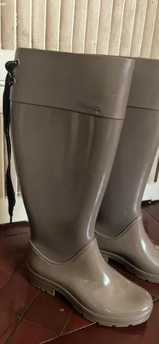 Bota cano longo impermeáveis
