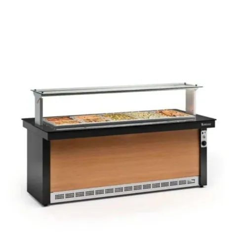 NZ. Buffet AQUECIDO 2 metros COMPLETO Gelopar 