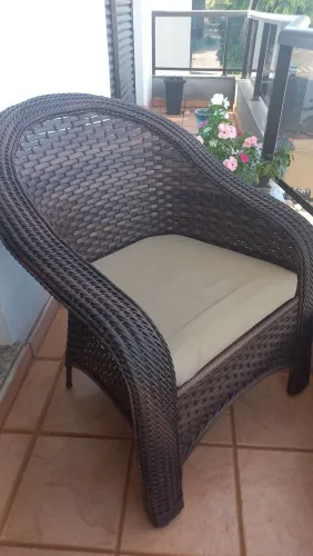 Cadeira dr Varanda fibra sintética