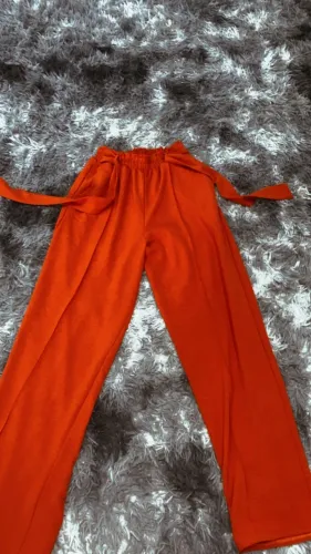 Calça pantalona leve soltinha tam m