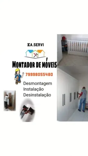 Montador de móveis,corte e adaptação de balcões