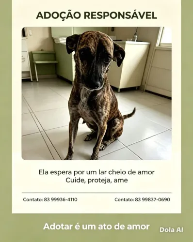 Cachorro para adoção responsável