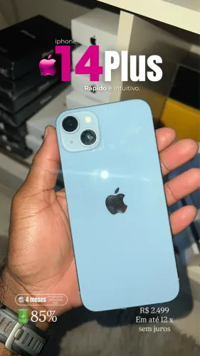 iPhone 14 Plus 128GB - Bat com 90%