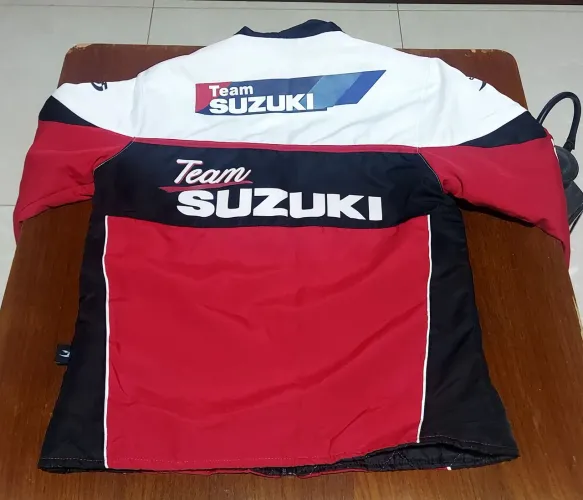 Jaqueta JOC Team Suzuki - Original Linha Corrida Anos 2000 | Muito Conservada | Tamanho M