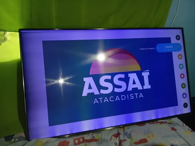 TV 55 LG POLEGADAS C/DEFEITO
