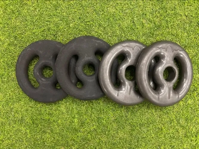 Quatro anilhas de 2 Kg