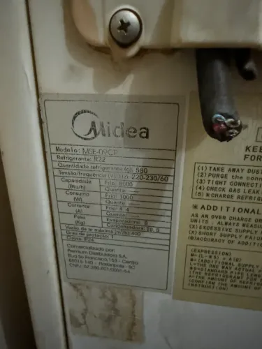 Vendo ar condicionado