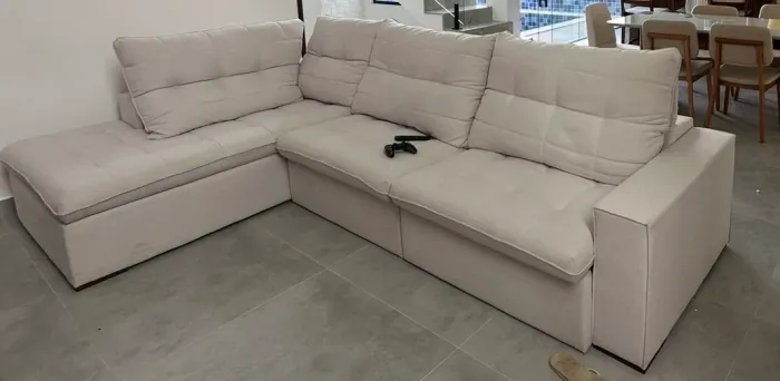 Sofá grande e super confortável