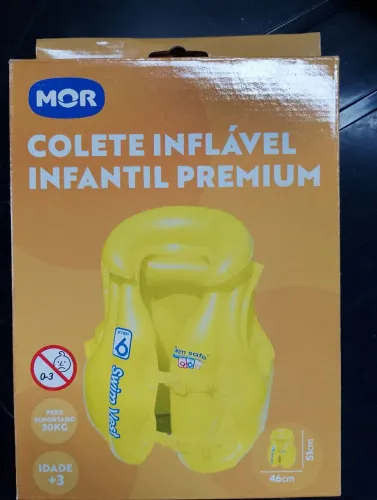 Colete infantil inflável premium