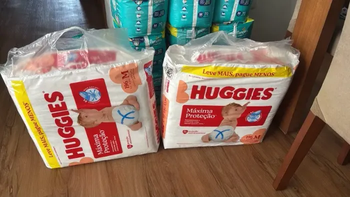 Fralda Huggies Máxima Proteção M