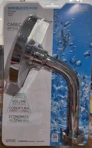 Ducha Docol R150 - cabeça articulada