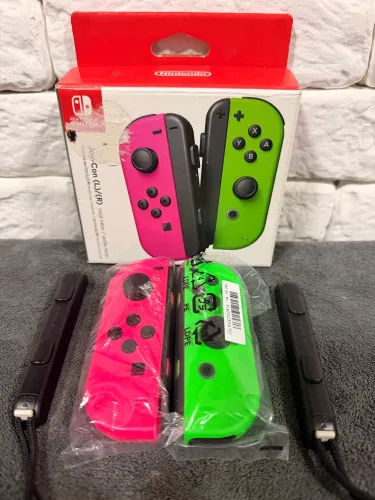 Joy Cons Verde e Rosa / Nintendo Switch Originais 