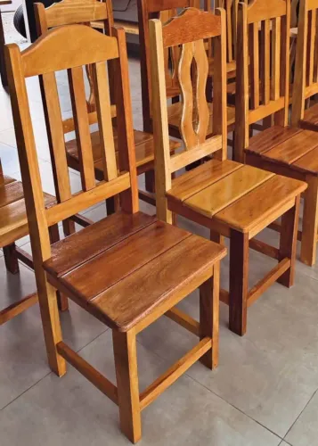 Cadeiras Madeiras Maciças 