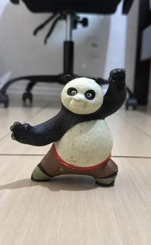 boneco Kung Fu Panda do McDonald's 2008 colecionável