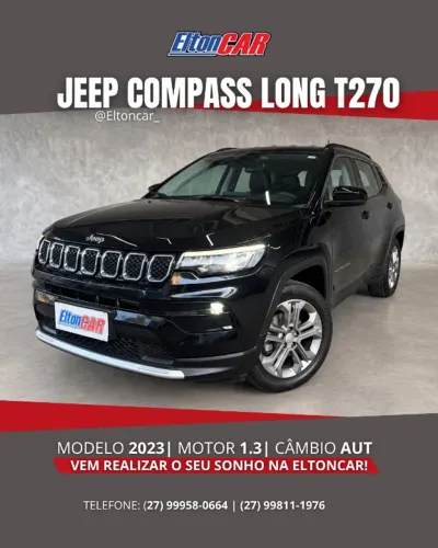 Jeep Compass Long. T270 1.3 TB 4X2 Flex AUT 2023