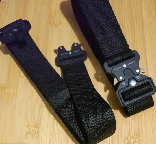 Cinto Tático Militar Engate Rápido - Preto