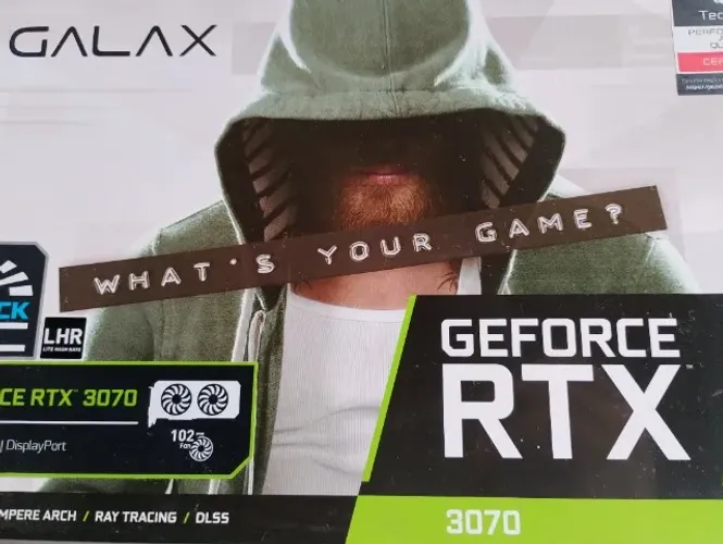 Placa de vídeo Galax RTX 3070