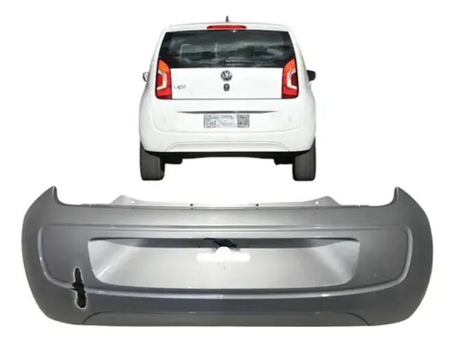 Parachoque Traseiro Volkswagen Up 2013 A 2016 Original