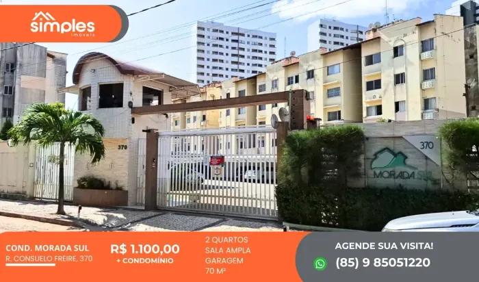 Imóvel para aluguel com 70 metros quadrados com 2 quartos em Parque Iracema - Fortaleza -