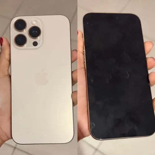 iPhone 16 pro Max 256 GB (89% saúde de bateria)