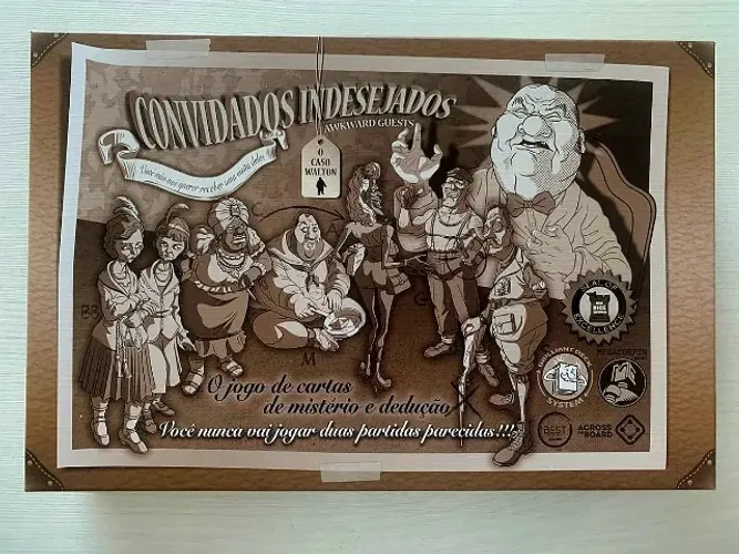 Jogo Tabuleiro Convidados Indesejados