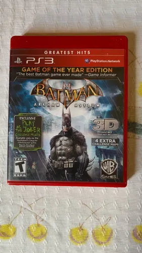 Jogo Batman Arkham Asylum GOTY EDITION