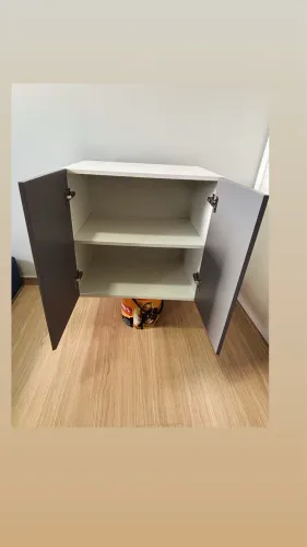 Armário aéreo 2 portas 100% MDF 