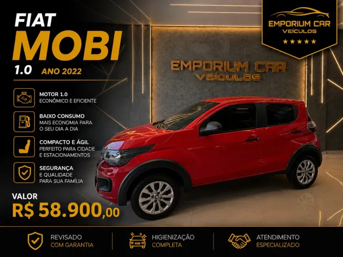 Fiat Mobi Like 1.0 Fire Flex 5P. 2022