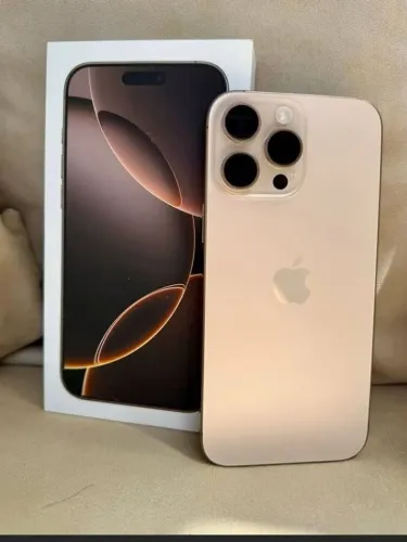 iPhone 16 Pro Max Titânio Desert 256 GB 6 meses de garantia