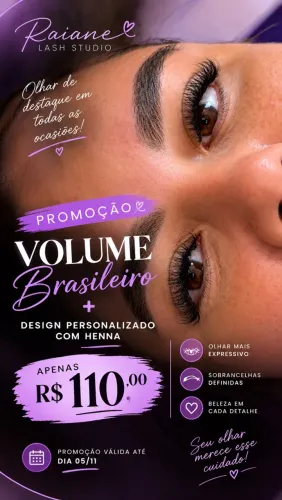 volume brasileiro