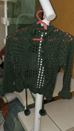 Blusa Furadinha - Verde