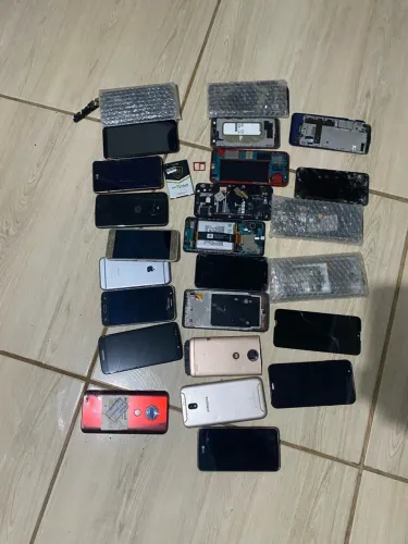 25 aparelhos abertos (faço envio olx pay)