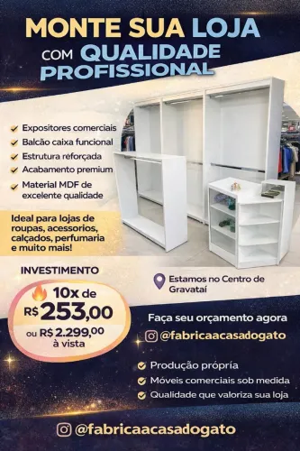 Expositores - SUA LOJA COM QUALIDADE PROFISSIONAL