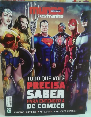 Revista Mundo Estranho Liga da Justiça