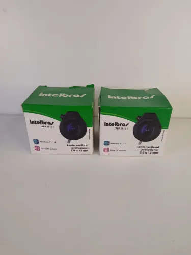 Lentes verifocais profissional intelbras XLP2812R