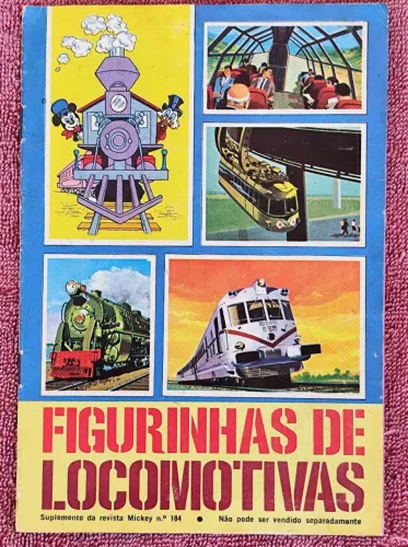 Álbum "Figurinhas de Locomotiva"