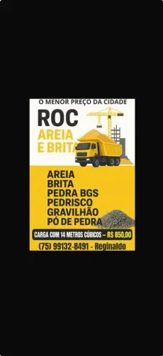 Areia e Brita